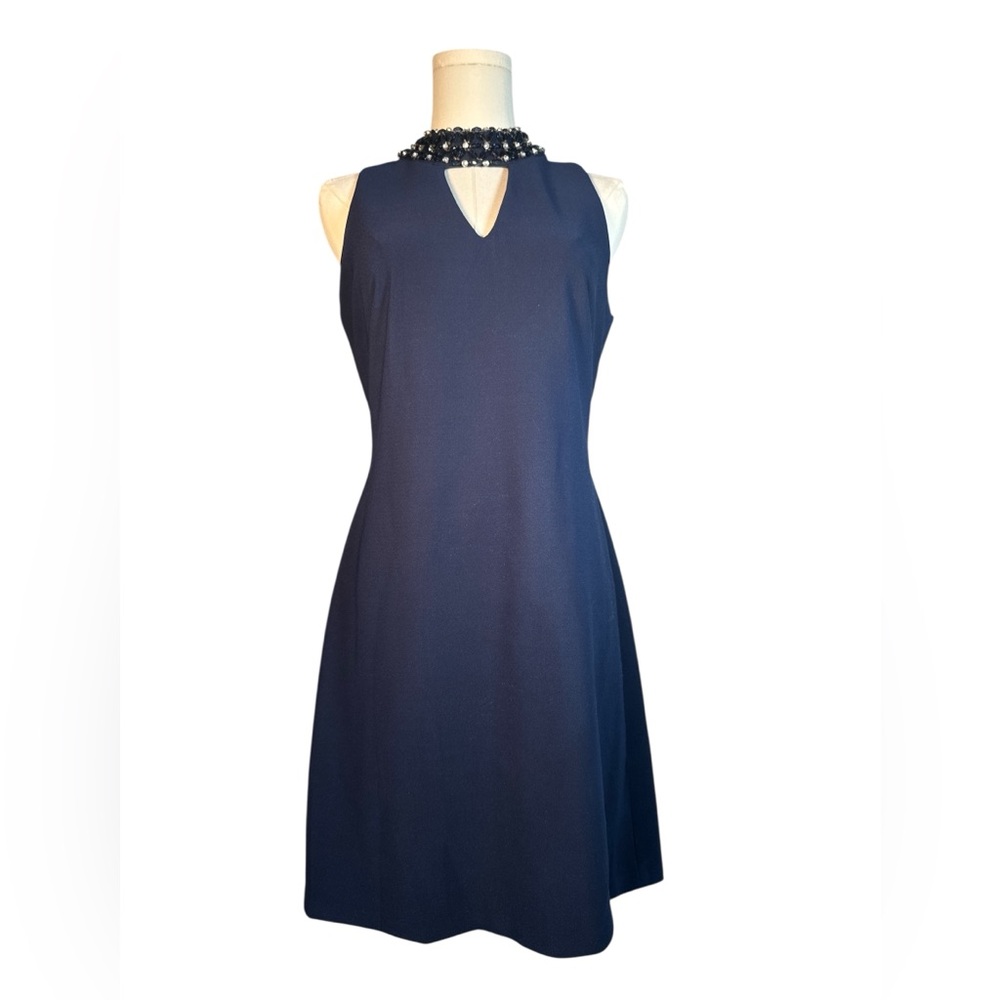 Just...Taylor Navy Sleeveless Mini Dress‎